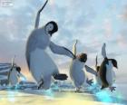 Танцующие пингвины в фильме Счастливые ноги